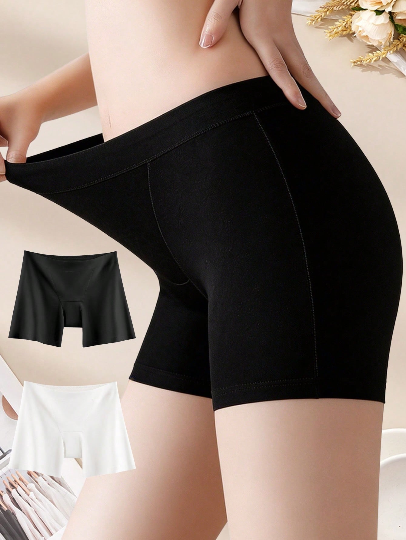 2 Peças de Shorts de Segurança - Boxer Brief Pack Cotton avaliação e preço