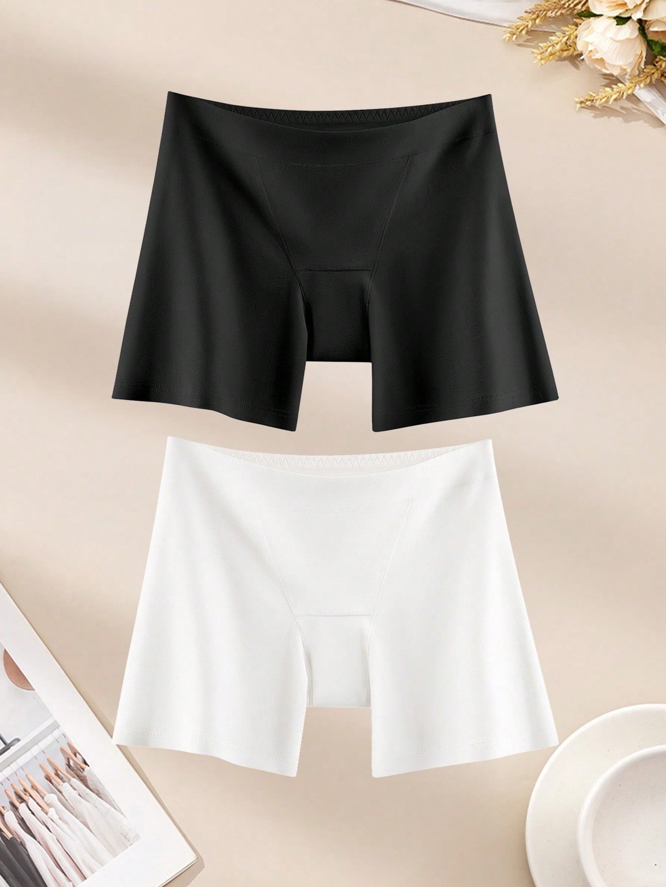 2 Peças de Shorts de Segurança - Boxer Brief Pack Cotton avaliação e preço