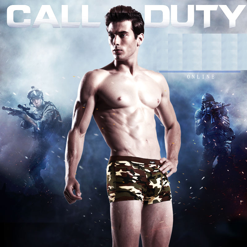 Cueca boxer camuflada masculin - Multi Pack Underwear avaliação e preço